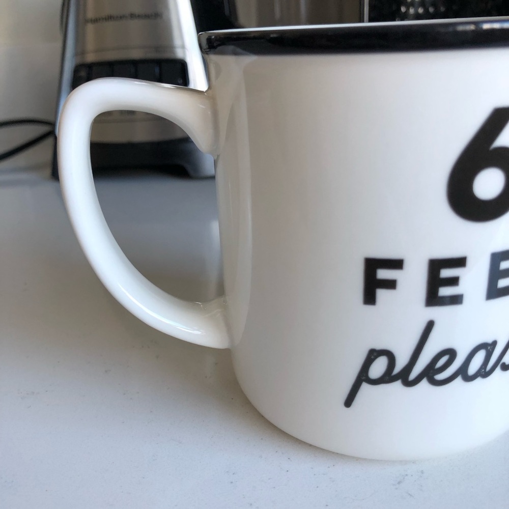 “6 Feet Please” Mug